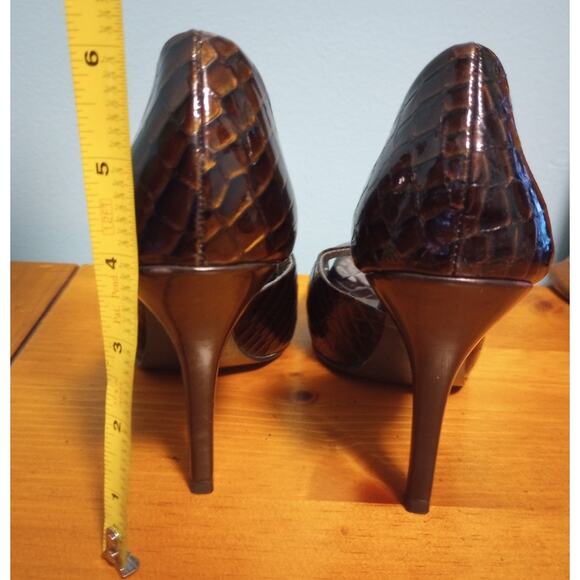 Jessica Simpson‎ size 5B Open Toe High Heels - Picture 5 of 5